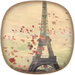 paris wallpapers android application logo